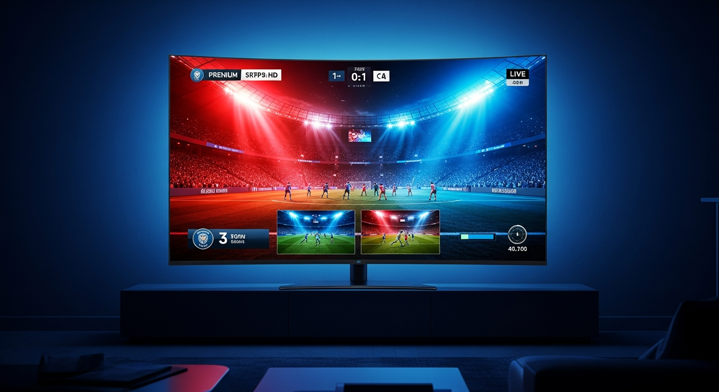 Le sport en streaming 4K avec le meilleur iptv france - qualité cinéma